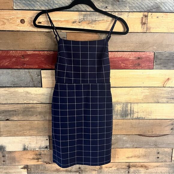 Urban Outfitters Navy Mini Dress Size XS‎ - Picture 1 of 11